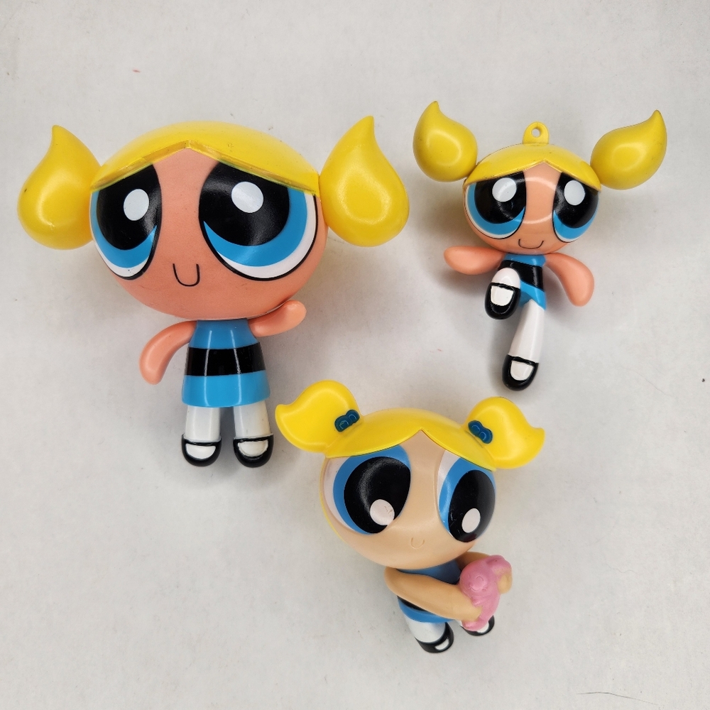 Vintage Bubbles Action Figures Powerpuff Girls Cartoon Network